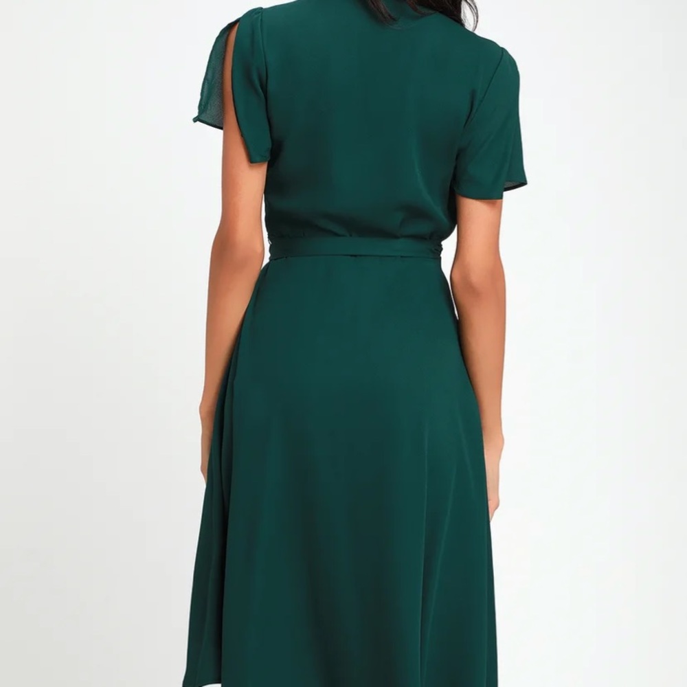 Rise to the Occasion Emerald Green midi